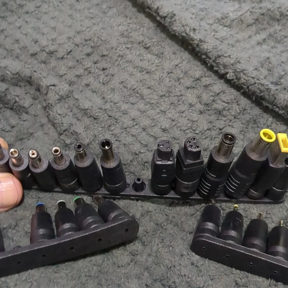 Black Universal Adapter Tips Set 34 Included